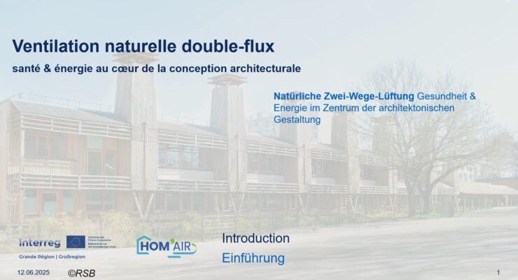 Replay – Conférence : ventilation naturelle double-flux : santé & énergie au cœur de la conception architecturale