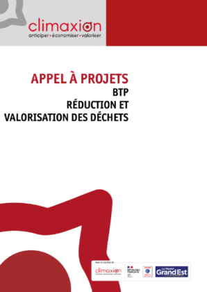 Appel à projets : BTP – réduction et valorisation des déchets