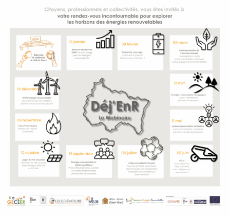 Le programme 2026 des Dej&rsquo;EnR