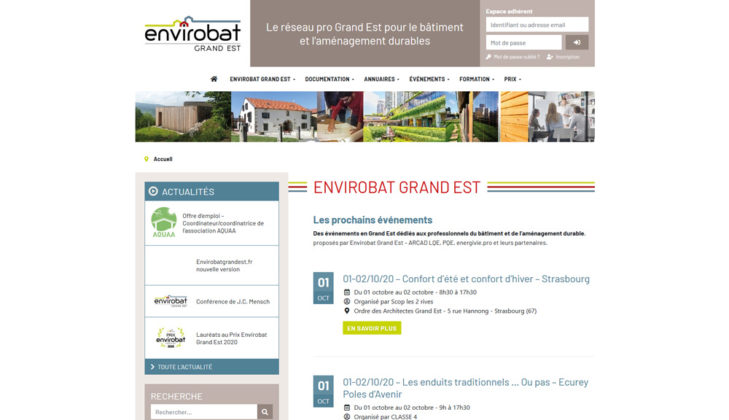 Envirobatgrandest.fr nouvelle version