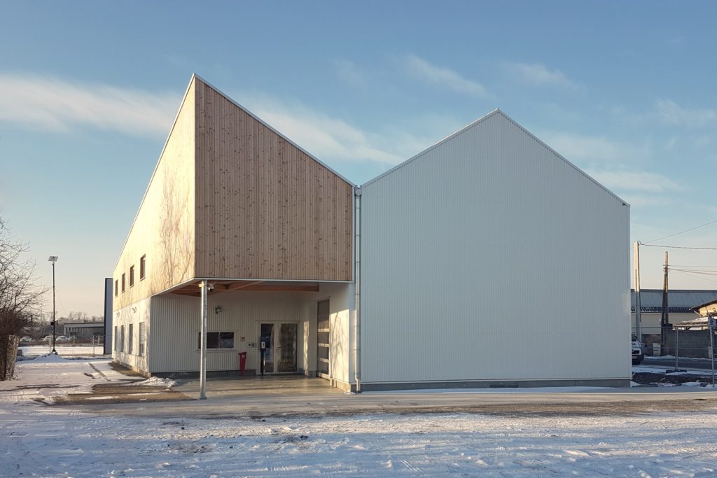 Construction d’un atelier et de bureaux en structure bois à Sélestat