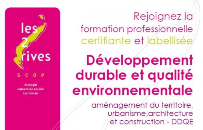 formation DDQE Développement Durable et Qualité Environnementale