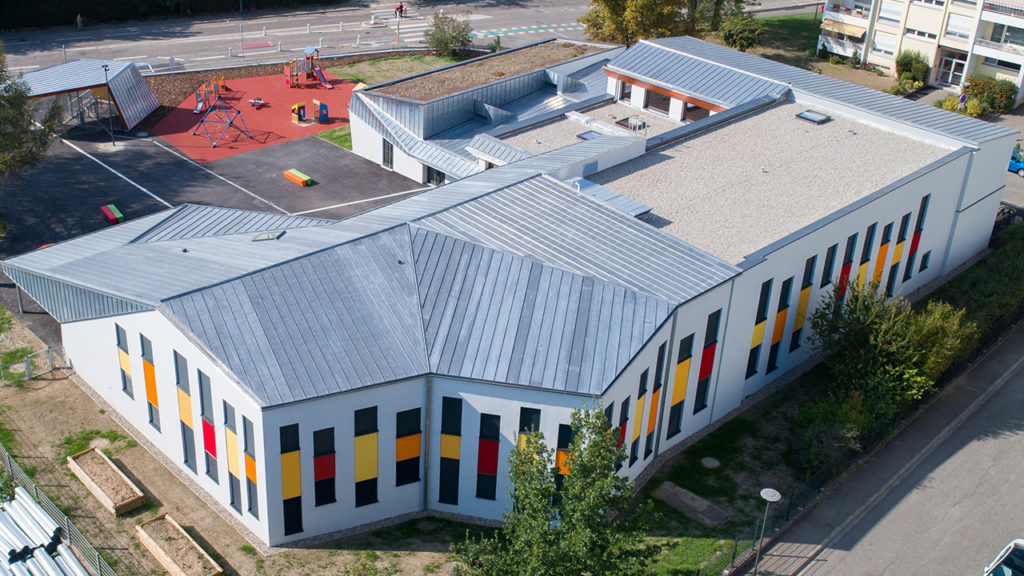 Prix Envirobat 2019 - Restructuration et extension passive de l’école de Lixenbuhl à Illkirch Graffenstaden (67)