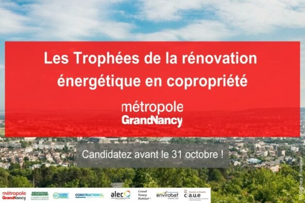 Lancement des Trophées de la Rénovation Energétique en Copropriété du Grand Nancy